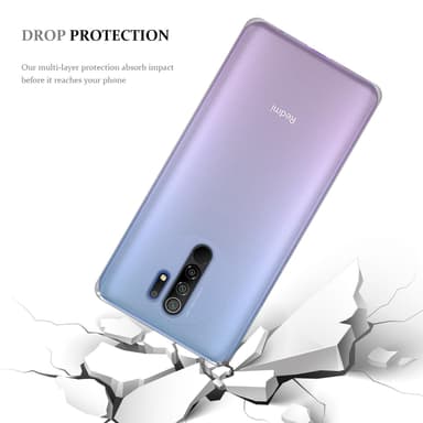 Xiaomi RedMi 9 Skal Fodral Case (Transparent)