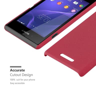 Sony Xperia E3 Skal Fodral Case (Röd)