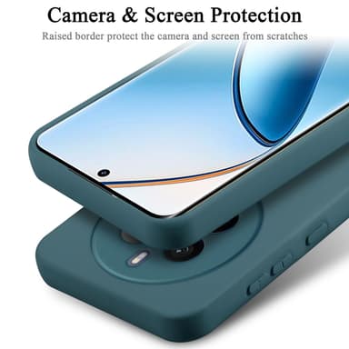 Realme 12 Pro Skal Fodral Case (Grön)