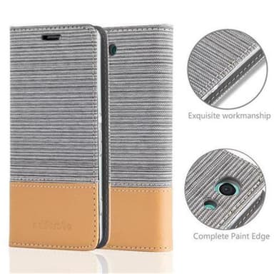 Sony Xperia Z3 COMPACT Plånboksfodral Skal (Grå)