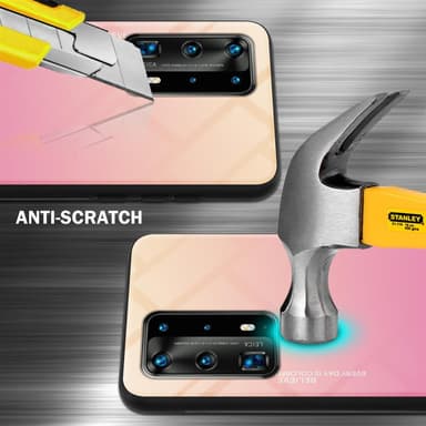 Huawei P40 PRO / P40 PRO+ Skal Fodral Case (Svart)