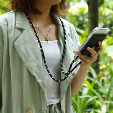 LG G8 ThinQ Skal Fodral Kedja (Svart)