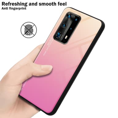 Huawei P40 PRO / P40 PRO+ Skal Fodral Case (Svart)