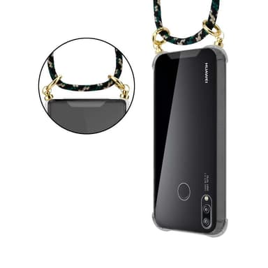 Huawei P20 LITE 2018 / NOVA 3E Skal Fodral Kedja (Brun)