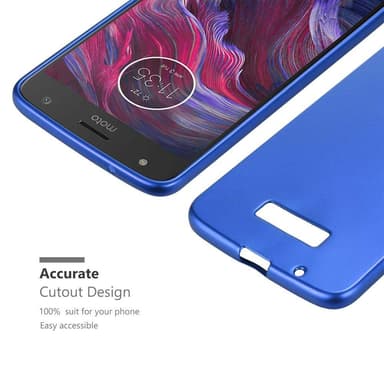 Skal Motorola MOTO Z Fodral Case (Blå)