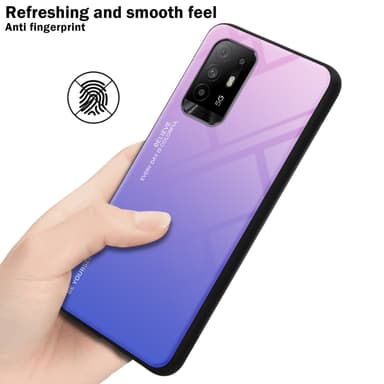 Oppo A94 5G Skal Fodral Case (Svart)
