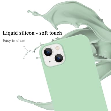 iPhone 14 Skal Fodral Case (Grön)