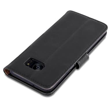 Samsung Galaxy S7 EDGE Plånboksfodral Skal (Svart)