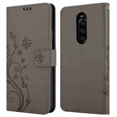 Sony Xperia 1 / Xperia XZ4 Plånboksfodral Skal (Grå)