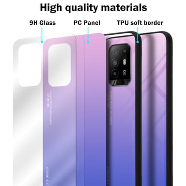 Oppo A94 5G Skal Fodral Case (Svart)