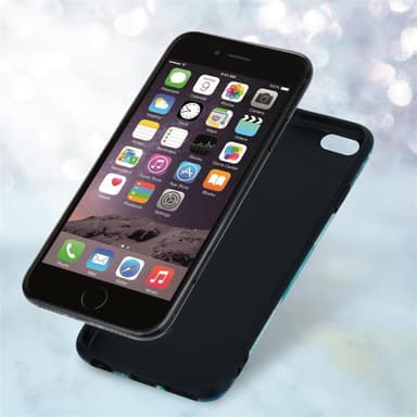 iPhone 6 PLUS / 6S PLUS Plånboksfodral Skal (Blå)