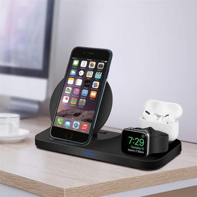 iPhone 6 PLUS / 6S PLUS Plånboksfodral Skal (Blå)