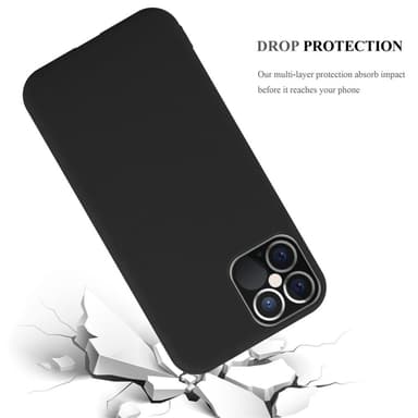 Skal iPhone 12 PRO MAX Fodral Case (Svart)