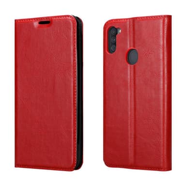 Samsung Galaxy A11 / M11 Skal Fodral Case (Röd)