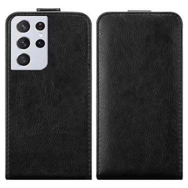 Samsung Galaxy S22 ULTRA Flipfodral Skal (Svart)