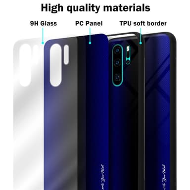 Huawei P30 PRO Skal Fodral Case (Lila)