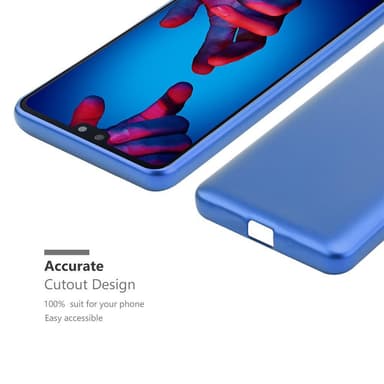 Skal Huawei P20 Fodral Case (Blå)