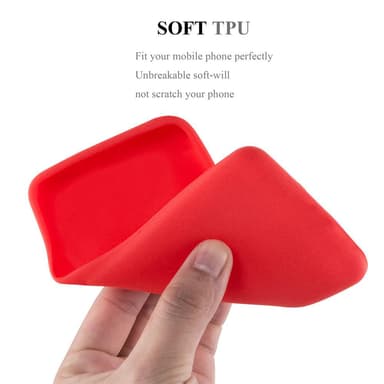 Skal Samsung Galaxy S10e Fodral Case (Röd)