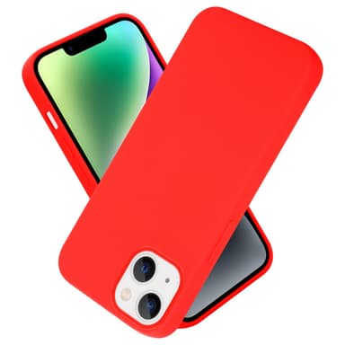 iPhone 14 PLUS Skal Fodral Case (Röd)