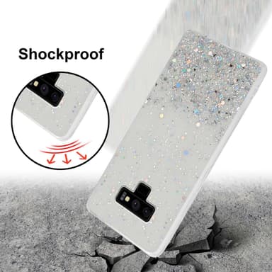 Samsung Galaxy NOTE 9 Skal Fodral Case (Transparent)