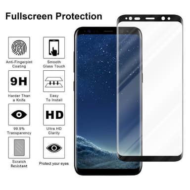 Skyddsfilm Samsung Galaxy S8 PLUS Skyddsglas Skärmskydd