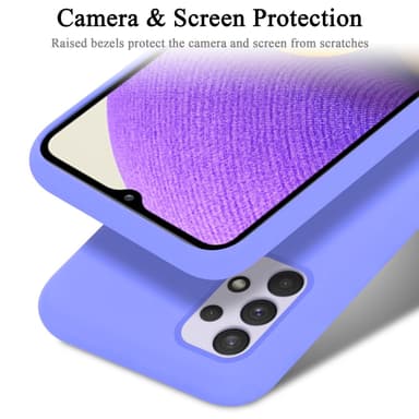 Samsung Galaxy A33 5G Skal Fodral Case (Lila)