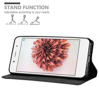 BQ Aquaris X5 PLUS Skal Fodral Case (Svart)