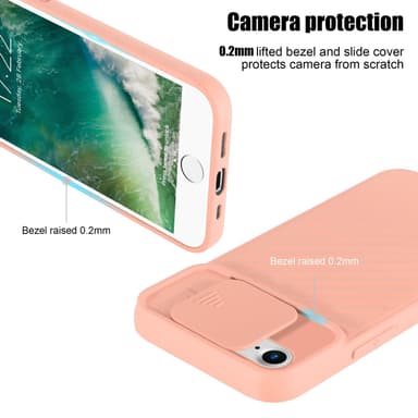 iPhone 7 / 7S / 8 / SE 2020 Skal Fodral Case (Röd)