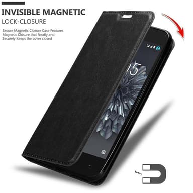 BQ Aquaris X5 PLUS Skal Fodral Case (Svart)