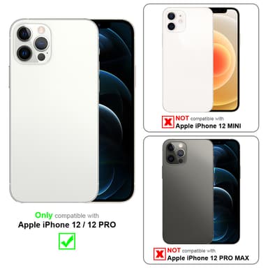 Skal iPhone 12 / 12 PRO Fodral Case (Blå)