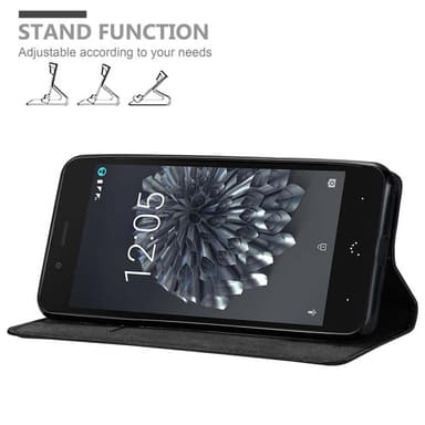 BQ Aquaris X5 PLUS Skal Fodral Case (Svart)