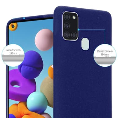 Skal Samsung Galaxy A21s Fodral Case (Blå)