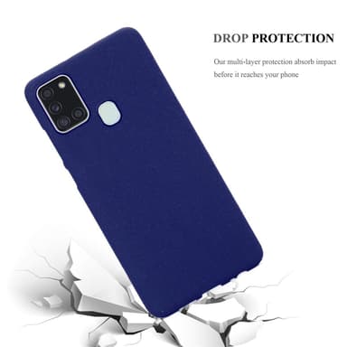 Skal Samsung Galaxy A21s Fodral Case (Blå)