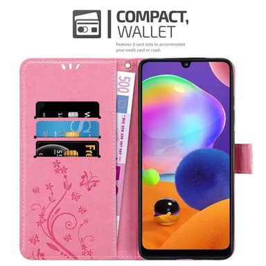Samsung Galaxy A31 Plånboksfodral Skal (Rosa)