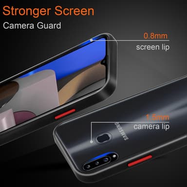 Samsung Galaxy A20s Skal Fodral Case (Transparent)