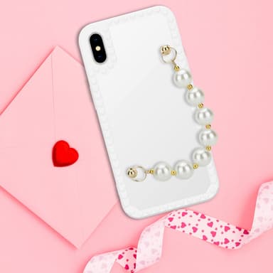iPhone XS MAX Skal Fodral Case (Vit)