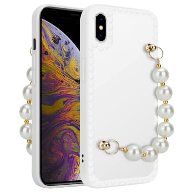 iPhone XS MAX Skal Fodral Case (Vit)