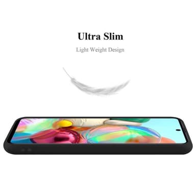 Skal Samsung Galaxy A71 4G Fodral Case (Svart)