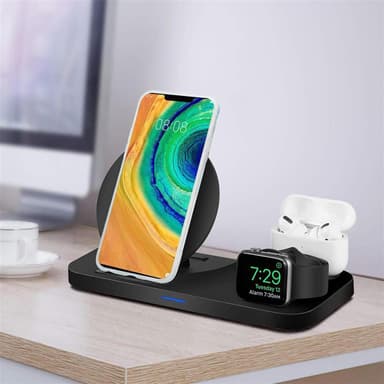 Huawei MATE 30 PRO Plånboksfodral Skal (Blå)