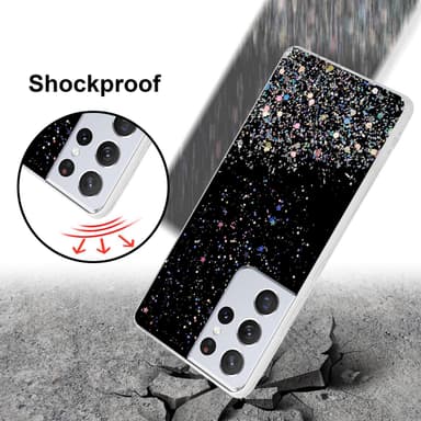 Samsung Galaxy S21 ULTRA Skal Fodral Case (Svart)