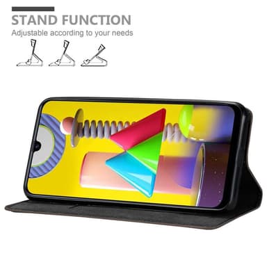 Samsung Galaxy M31 Skal Fodral Case (Brun)