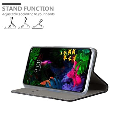 LG G8 Plånboksfodral Skal (Grå)