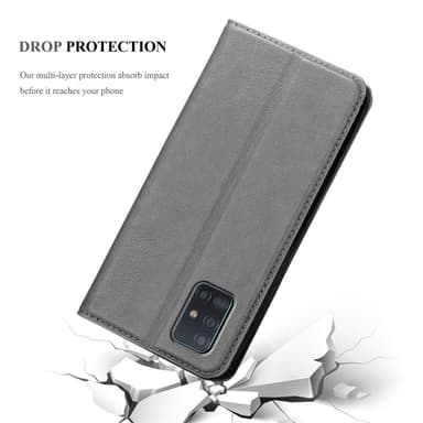 Samsung Galaxy A51 4G / M40s Skal Fodral Case (Grå)