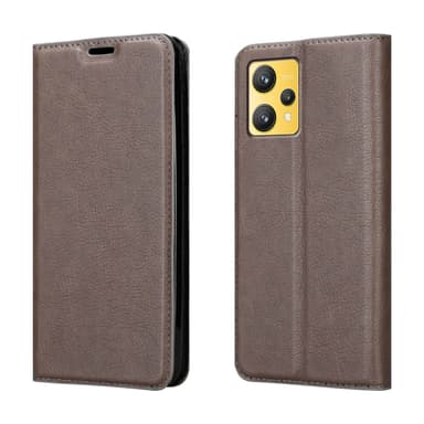 Realme 9 4G / 9 PRO+ Skal Fodral Case (Brun)