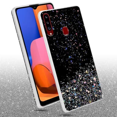 Samsung Galaxy A20s Skal Fodral Case (Svart)