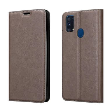 Samsung Galaxy M31 Skal Fodral Case (Brun)