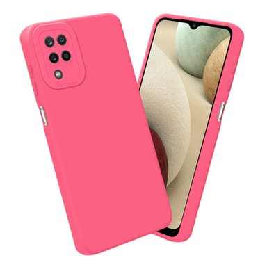 Samsung Galaxy A12 / M12 Skal Fodral Case (Röd)