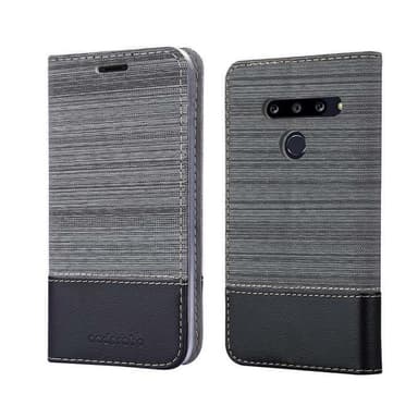 LG G8 Plånboksfodral Skal (Grå)