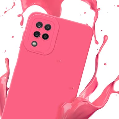 Samsung Galaxy A12 / M12 Skal Fodral Case (Röd)