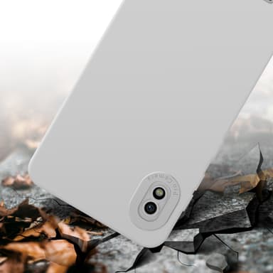 Samsung Galaxy A10 Skal Fodral Case (Vit)